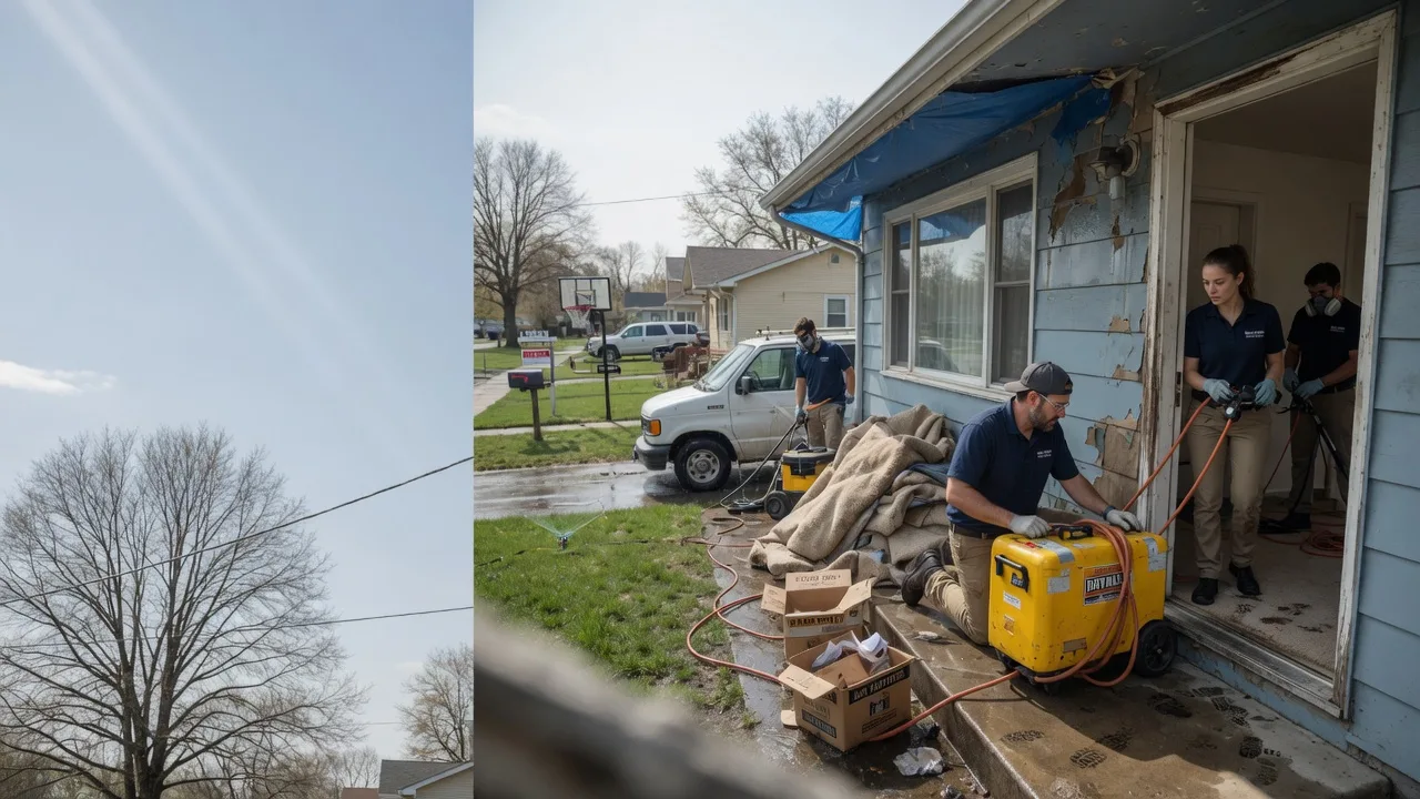 Basement Flood Cleanup in Weaubleau, MO near me